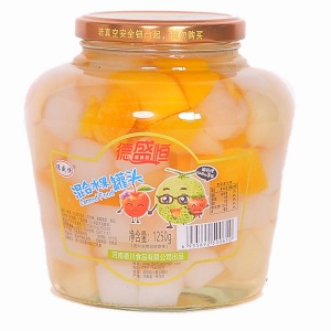 1250克混合水果罐頭